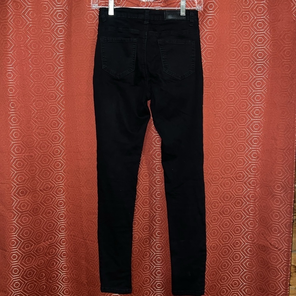 Monkey Ride Black Skinny Jeans 1/25 - Picture 2 of 8